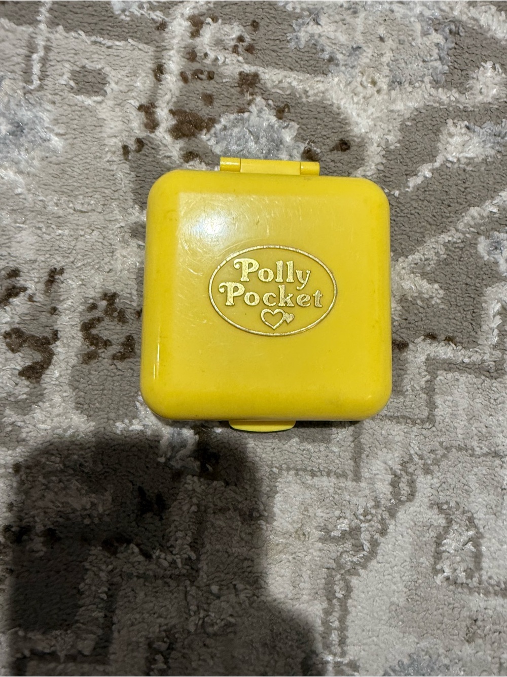 Polly Pocket Mini Playset Case - Bright Yellow